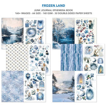 Ciao Bella - Frozen Land - Junk Journal Ephemera Book -  CBB016