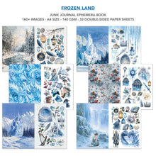 Ciao Bella - Frozen Land - Junk Journal Ephemera Book -  CBB016
