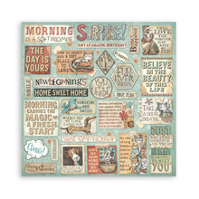 Stamperia Furry Friends Collection - 12” x 12” Pad - 10 Double Faced Sheets