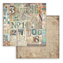 Stamperia Furry Friends Collection - 12” x 12” Pad - 10 Double Faced Background Selection