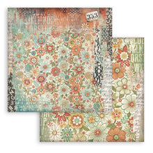 Stamperia Furry Friends Collection - 12” x 12” Pad - 10 Double Faced Background Selection