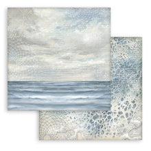 Stamperia Silent Sea 8” x 8” Pad - 8 double faced sheets - Backgrounds Selection SBBS126