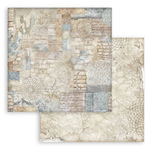Stamperia Silent Sea 8” x 8” Pad - 8 double faced sheets - Backgrounds Selection SBBS126