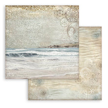 Stamperia Silent Sea 8” x 8” Pad - 8 double faced sheets - Backgrounds Selection SBBS126