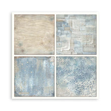 Stamperia Silent Sea 8” x 8” Maxi Pad - 22 single faced sheets - SBBSXB12