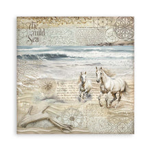 Stamperia Silent Sea 8” x 8” Maxi Pad - 22 single faced sheets - SBBSXB12