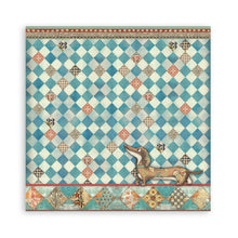 Stamperia Furry Friends Collection 8” x 8” Maxi Pad - 22 single faced sheets