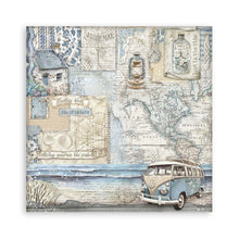 Stamperia Silent Sea 12” x 12” Maxi Pad - 22 single faced sheets - SBBXLB24