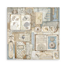 Stamperia Silent Sea 12” x 12” Maxi Pad - 22 single faced sheets - SBBXLB24