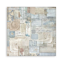 Stamperia Silent Sea 12” x 12” Maxi Pad - 22 single faced sheets - SBBXLB24