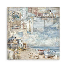 Stamperia Silent Sea 12” x 12” Maxi Pad - 22 single faced sheets - SBBXLB24