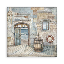 Stamperia Silent Sea 12” x 12” Maxi Pad - 22 single faced sheets - SBBXLB24