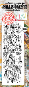 AALL & Create - Border Clear Stamp Set Designed by Bipasha Bk - Twigs & Leaves #145