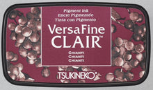 Tsukineko Versafine Clair Pigment Ink Pad - 36 colours to choose from