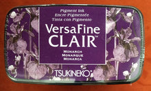 Tsukineko Versafine Clair Pigment Ink Pad - 36 colours to choose from