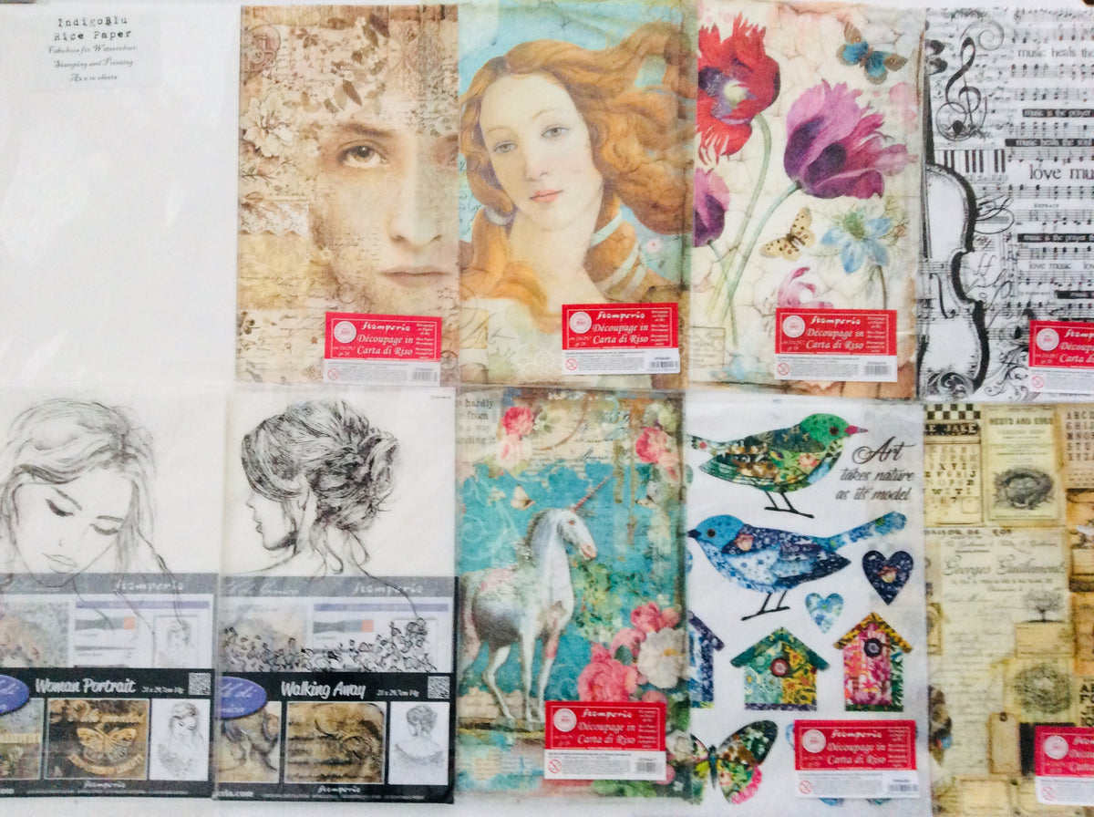 Rice Paper – Art Inspirations Crafts UK