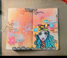 Art Inspirations - Designs by Zinski - You are Wonderful / Doodle Girl - A5 - 10 Stamps