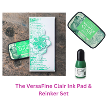 VersaFine Clair Ink Pad & Reinker Set - Melon Soda