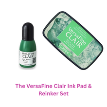 VersaFine Clair Ink Pad & Reinker Set - Melon Soda