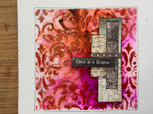 SAVE 10% Stamperia - Gardens of Time Collection - Mixed MediaArt Thick Stencil - Stencil Collection Two - set 2  (includes 3 Stencils)