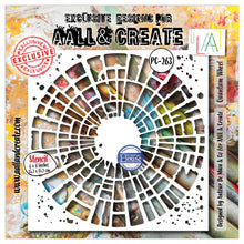 AALL & Create PC-263 - 6x6 (inch) Stencil - Bubble Field