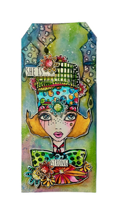 Art Inspirations - Designs by Zinski - Journal Face - A5 - 14 Stamps