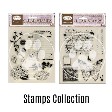 SAVE 10% Stamperia Quiet Days Collection Clear Stamp Set Bundle