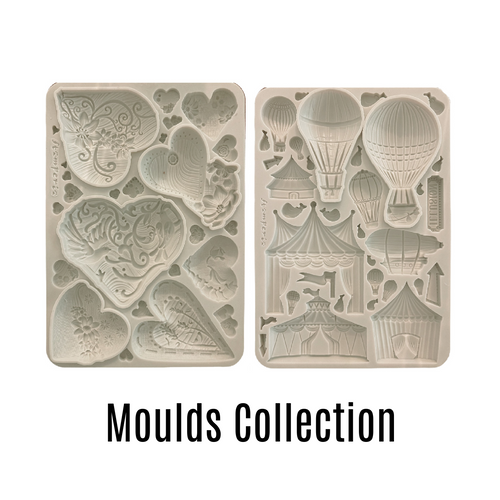 Stamperia Alice in Christmas Collection - A5 Silicone Mould Bundle- (includes 2 moulds) SAVE 15%