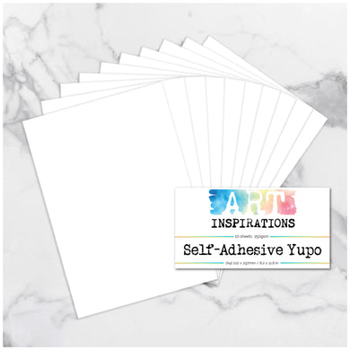 Art Inspirations Yupo Paper Self Adhesive A4 250GSM Pack of 10