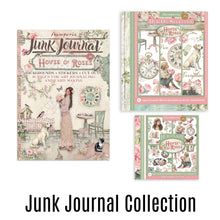 SAVE 10% Stamperia - House of Roses Collection Junk Journal Collection One - (3 Items)