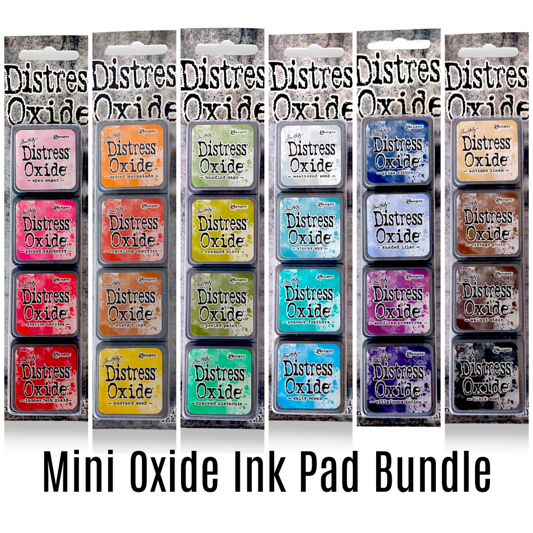 Tim Holtz - Mini Oxide Ink Pad Bundle - SAVE 5%