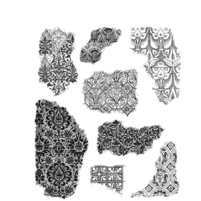 Tim Holtz Cling Stamp Collection - Fragments AGCMS368