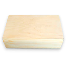 Wooden Book Box with Secret Drawer - 21 x 13 x 4.5cm