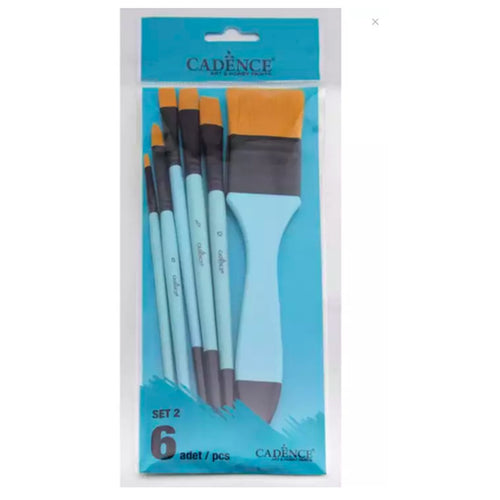 Cadence Mixed Brush Set of 6