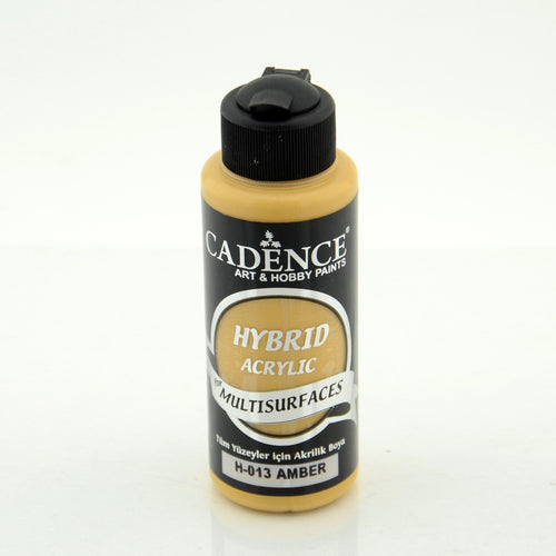 Cadence Hybrid Acrylic Paint - Amber (120ml)