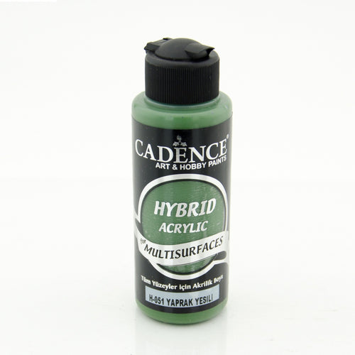 Cadence Hybrid Acrylic Paint - Leaf Green (120ml)