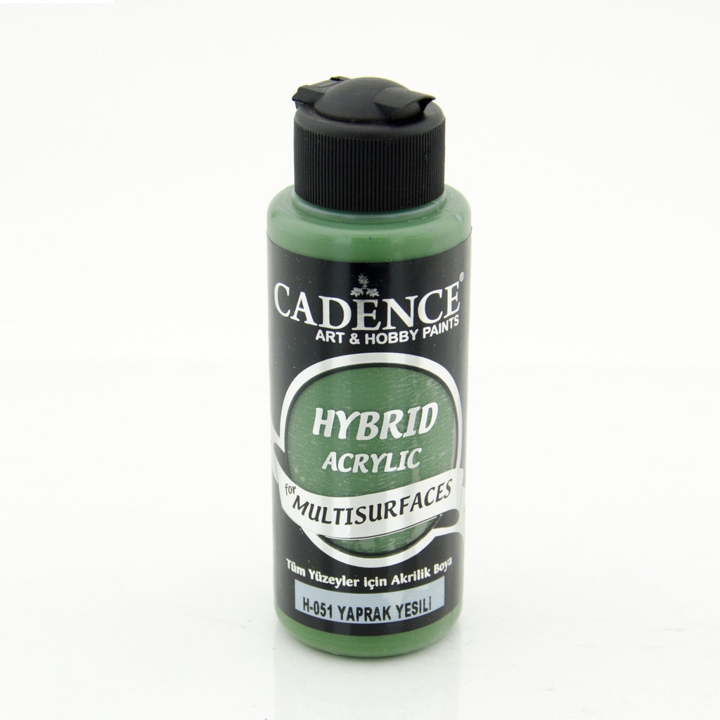 Cadence Hybrid Acrylic Paint - Leaf Green (120ml)