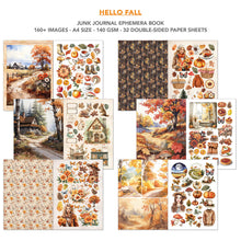 Ciao Bella - Hello Fall - Junk Journal Ephemera Book -  CBB013