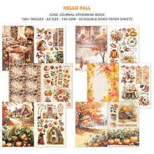 Ciao Bella - Hello Fall - Junk Journal Ephemera Book -  CBB013