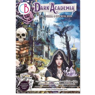 Ciao Bella - Dark Academia - Junk Journal Ephemera Book -  CBB014