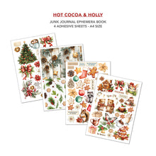 Ciao Bella - Hot Cocoa & Holly - Junk Journal Ephemera Book -  CBB015