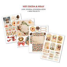 Ciao Bella - Hot Cocoa & Holly - Junk Journal Ephemera Book -  CBB015