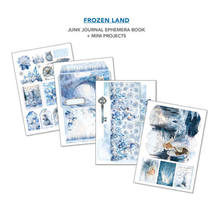 Ciao Bella - Frozen Land - Junk Journal Ephemera Book -  CBB016