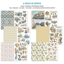 Ciao Bella - A Walk in Venice - Junk Journal Ephemera Book - CBB023