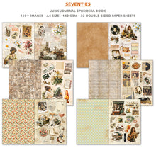 Ciao Bella - Seventies - Junk Journal Ephemera Book - CBB027