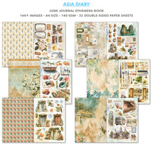 Ciao Bella - Asia Diary - Junk Journal Ephemera Book - CBB028