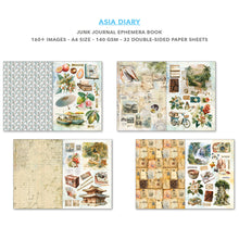 Ciao Bella - Asia Diary - Junk Journal Ephemera Book - CBB028
