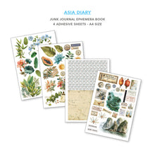 Ciao Bella - Asia Diary - Junk Journal Ephemera Book - CBB028