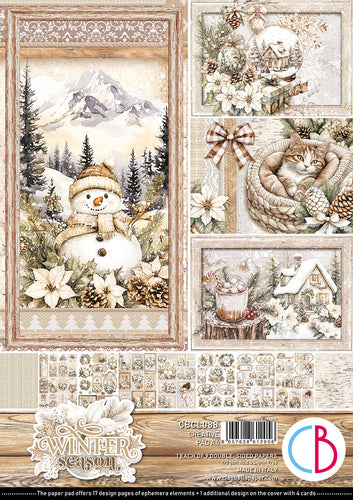 Ciao Bella - Winter Season - Creative Pad A4 -CBCL088