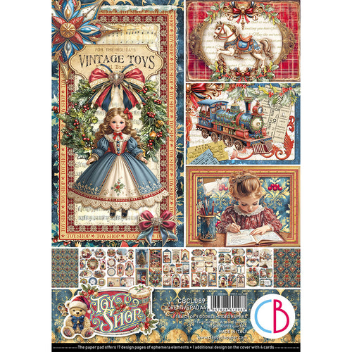 Ciao Bella - Toy Shop - Creative Pad A4 -CBCL089